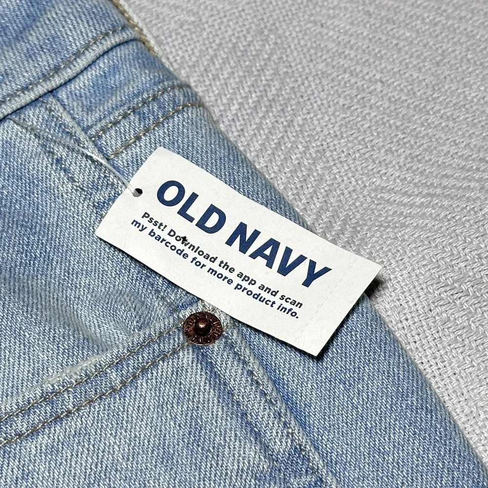 NEW Old Navy High Rise Vintage Cropped Flare Jeans Womens Size 20 Light Wash NWT